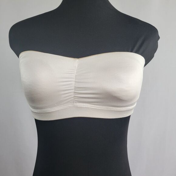 Sweet Nothings by Maidenform reversible bandeau strapless bra light pad size 34 - Picture 3 of 10